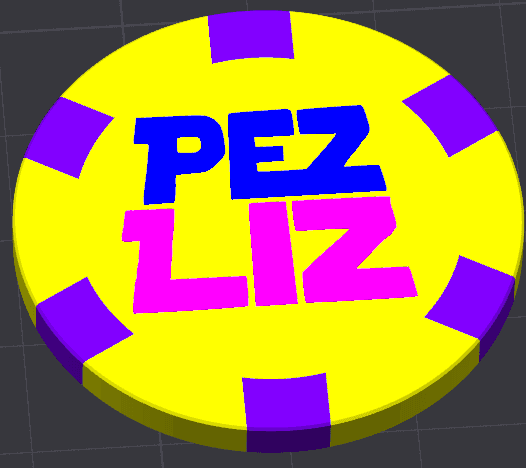 MakerChip Collection - PezLiz 3d model