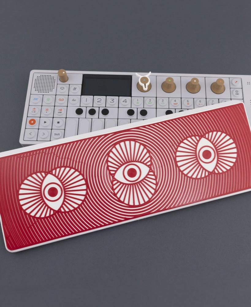 OP-1 BestCase Decksaver and Stand // Wide Awake [Red Eye Series]  3d model