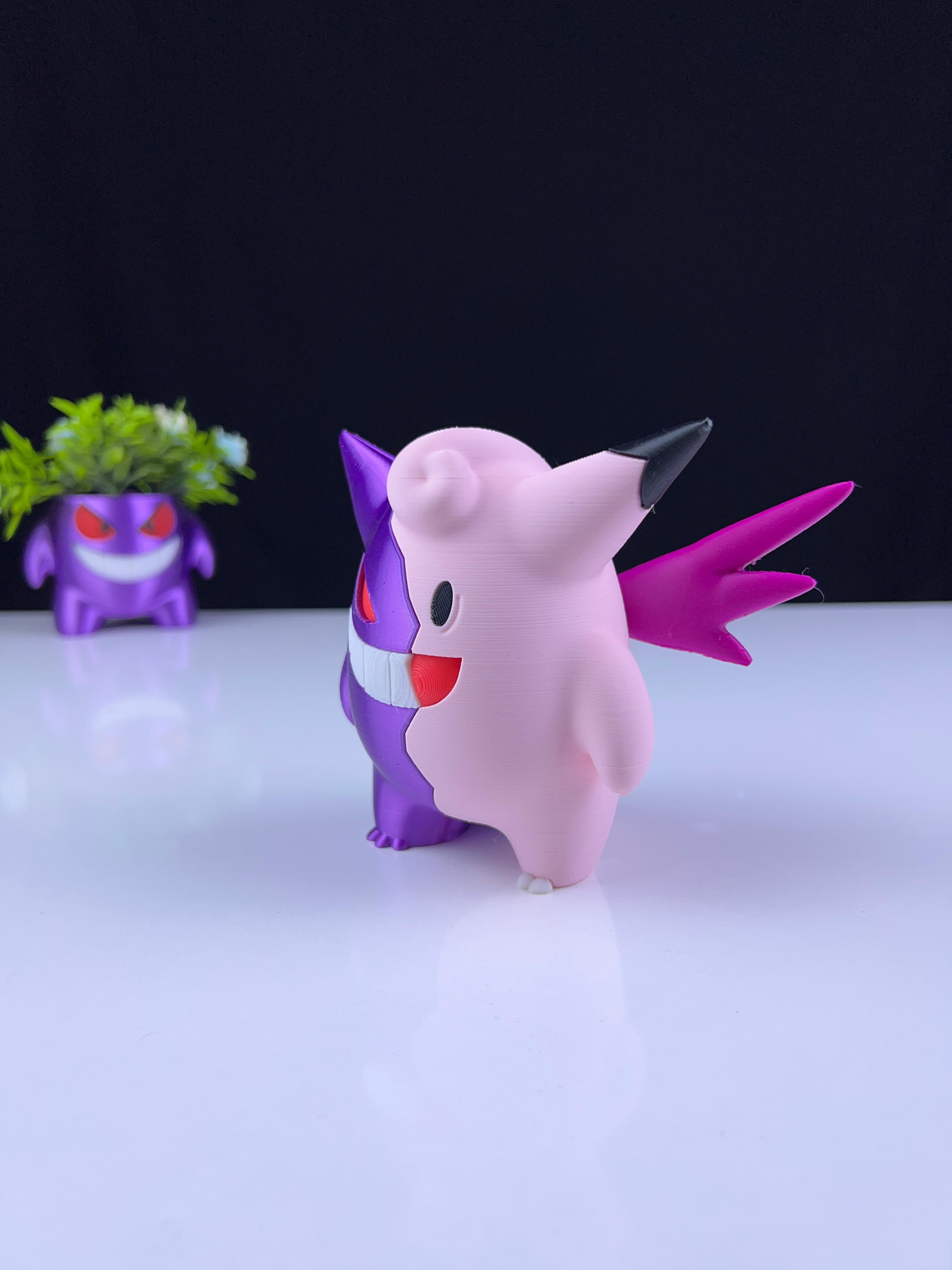 Gengar X Clefable - Multipart 3d model