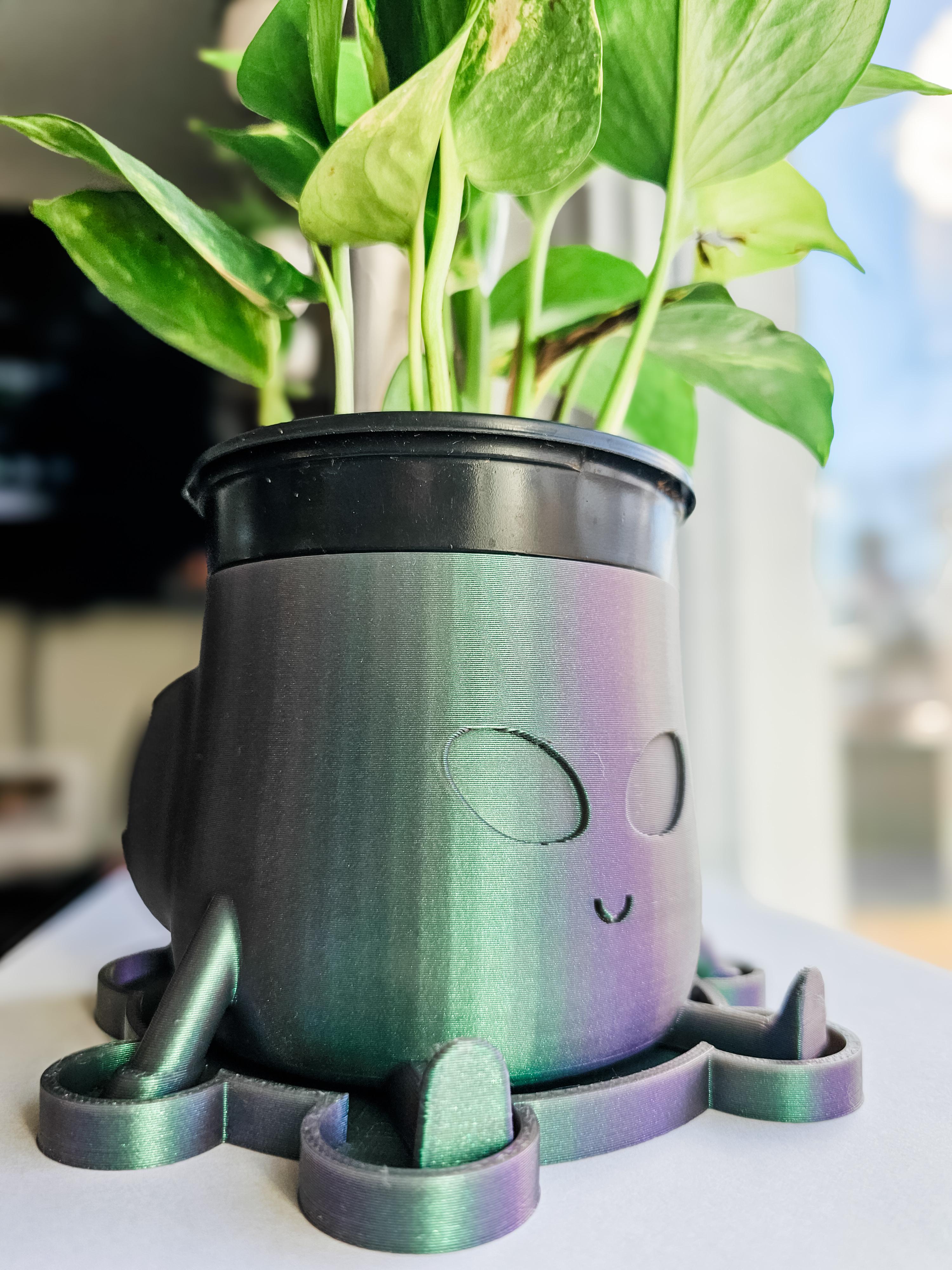 Alien Big Booty Planters 3d model