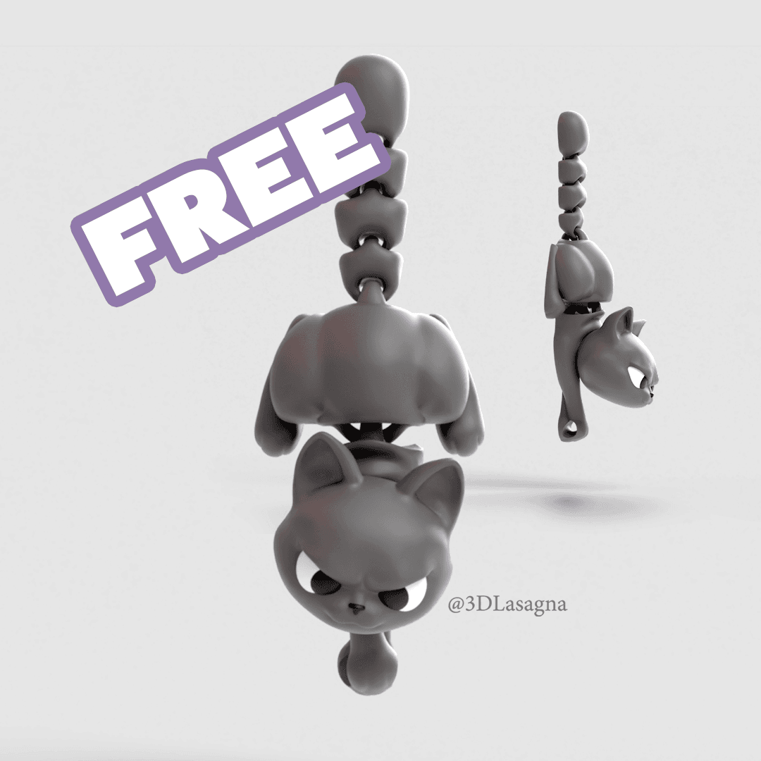 3DL Flexi Kittens 3d model