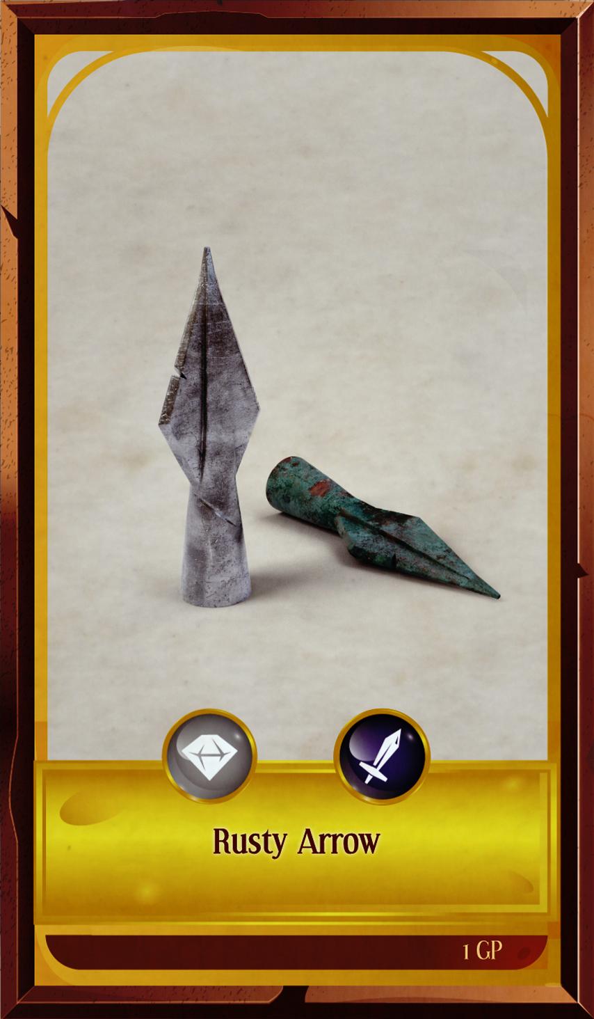 Rusty Arrowhead 3d model