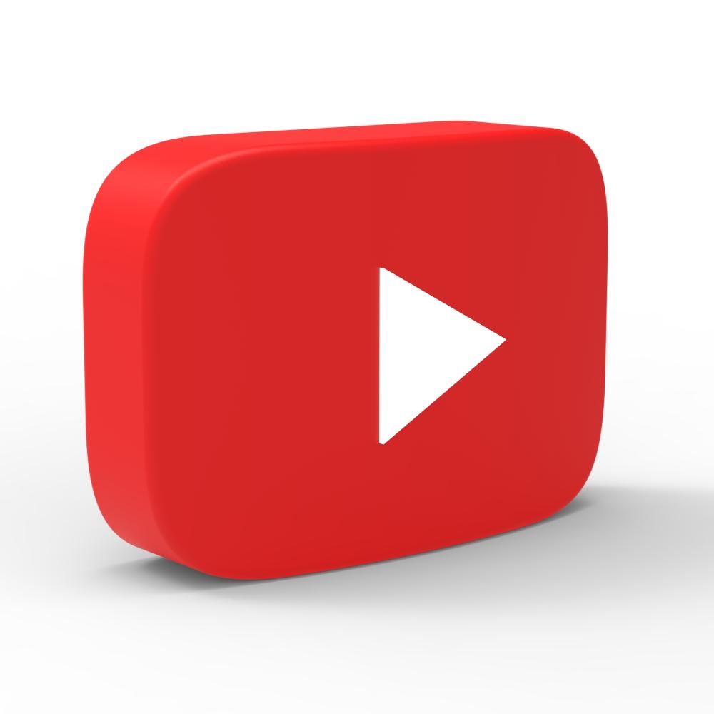 Youtube Play Button.igs 3d model