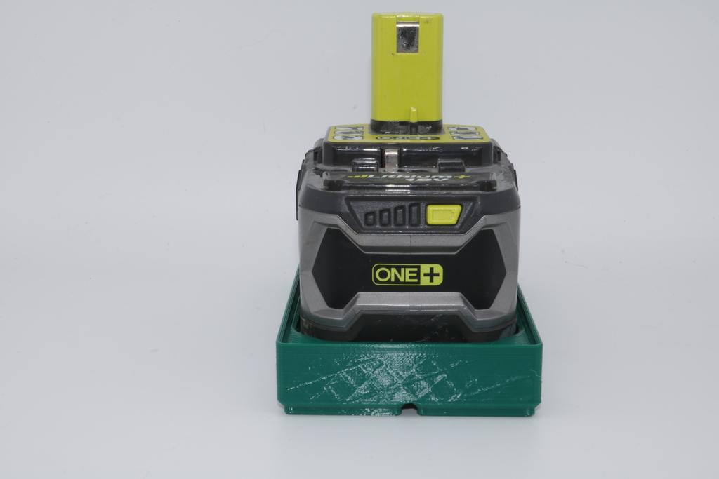 Gridfinity Ryobi Battery Holder 3d model