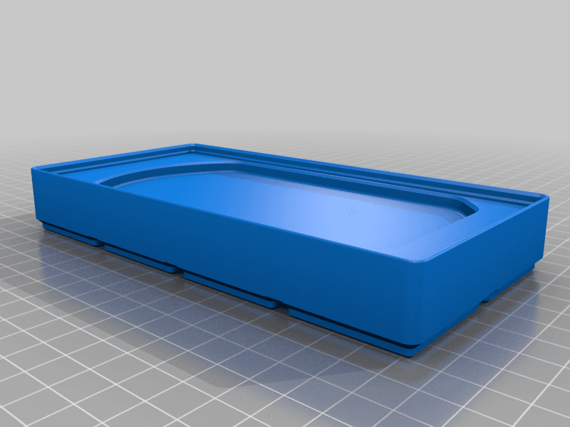 Gridfinity Ryobi Battery Holder 3d model