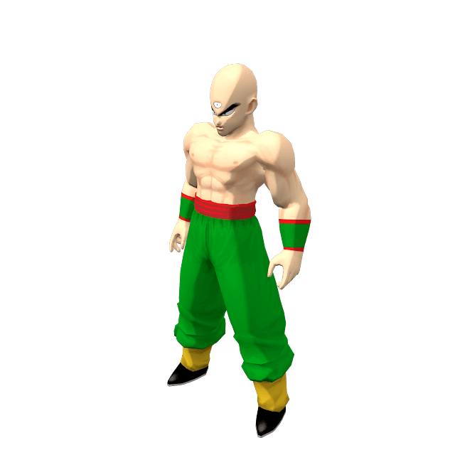 Dragon Ball Z Tien 3d model