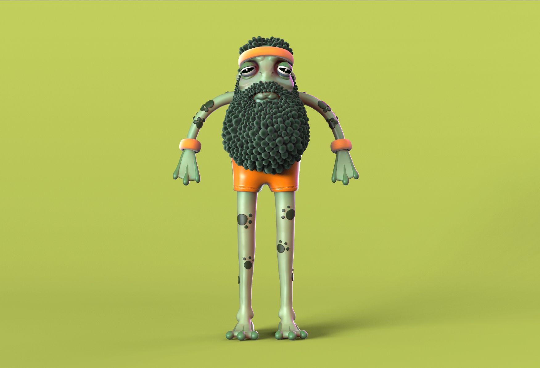 Long Legged Larry - Aesop Rock 3d model