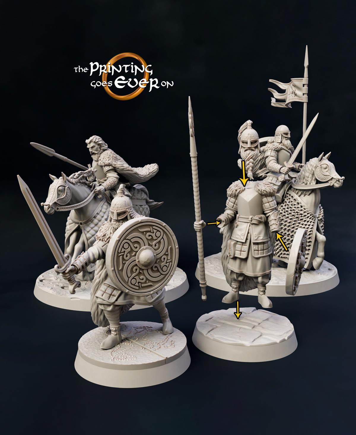 Modular Ridermercia Earls Guards 3d model