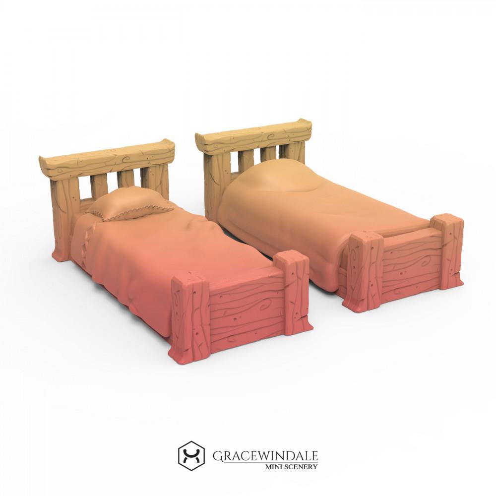 Tavern Furniture and Props Set 3d model