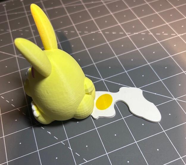 Bunny Got Back! SOLID 3d model