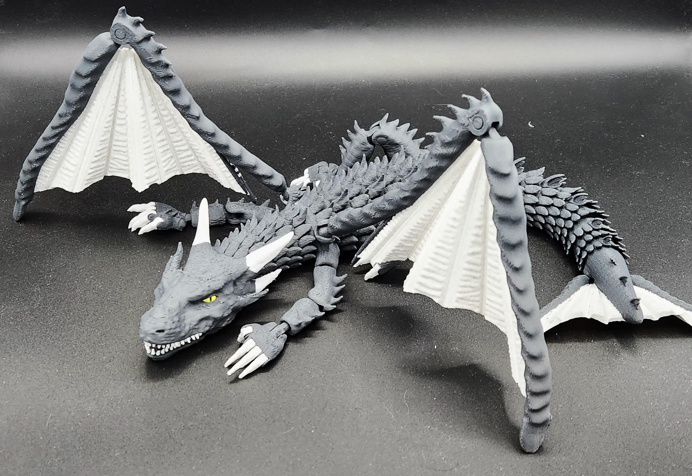 FINAL FLEXI DRAGON 3d model