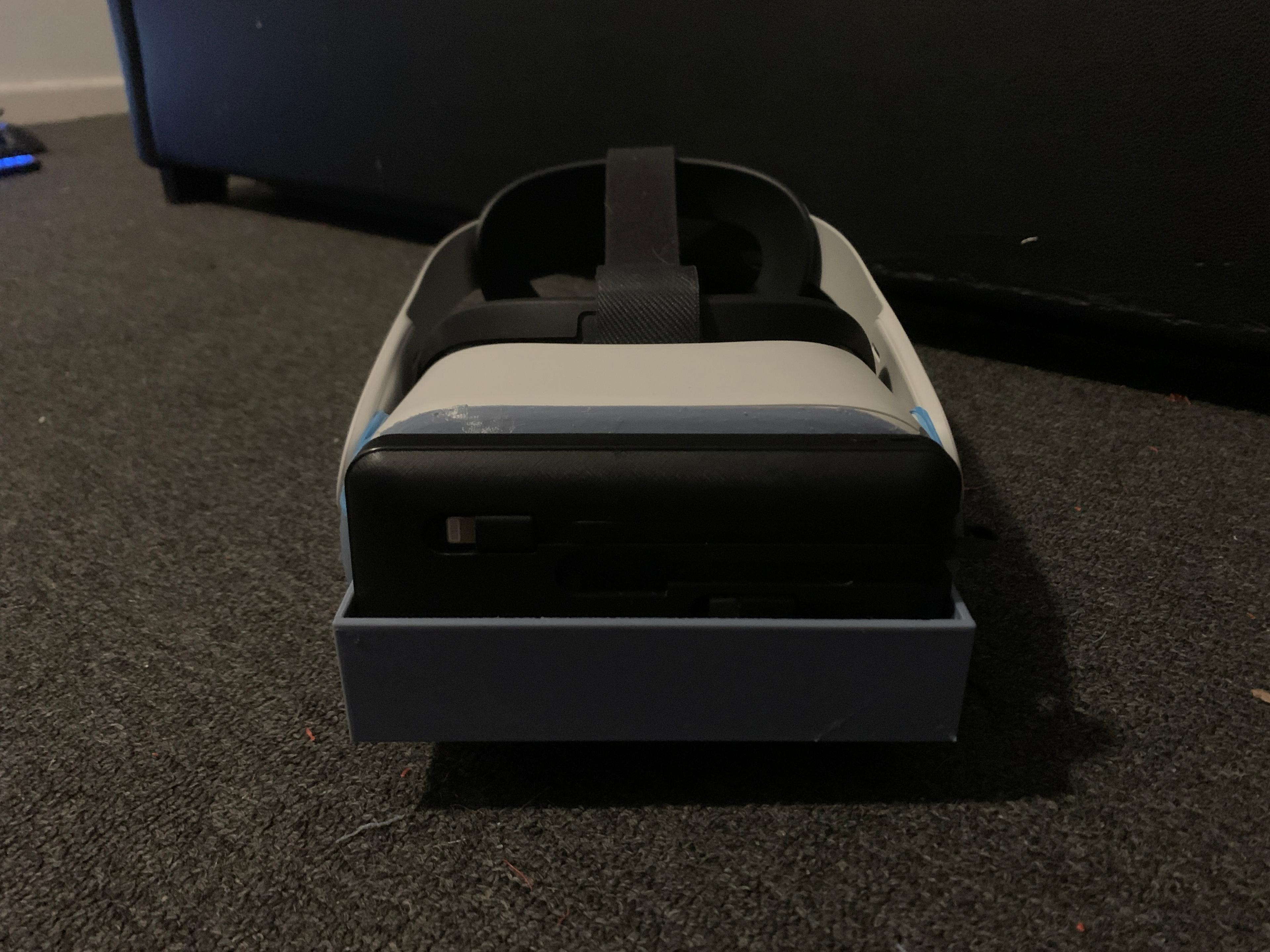 oculus quest 2 front battery holder 3d model