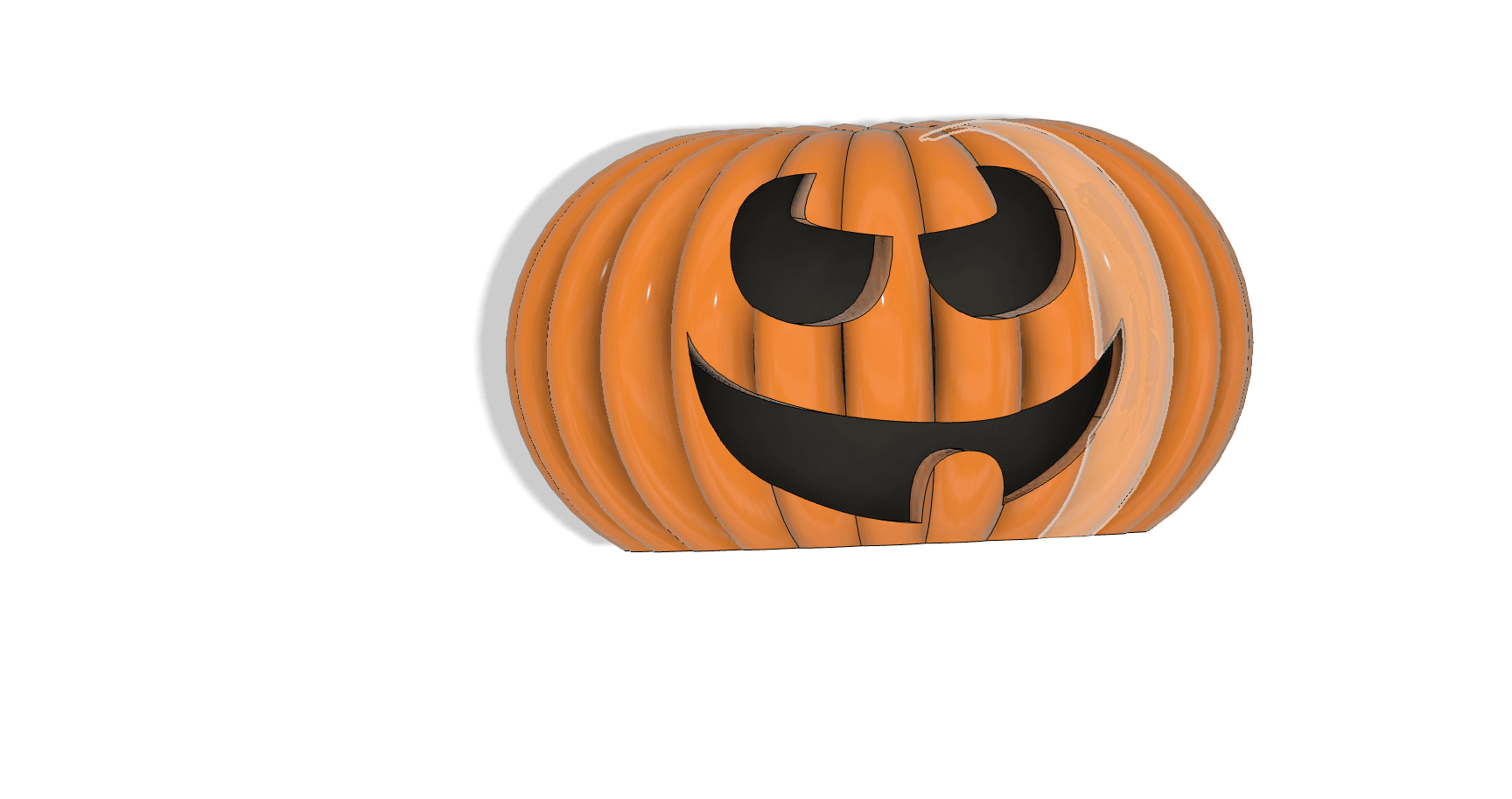 FRIGHTENING FRIENDS - Jack O Lantern #4 Silly, Fun, happy, TOPPER, TOY 	 3d model