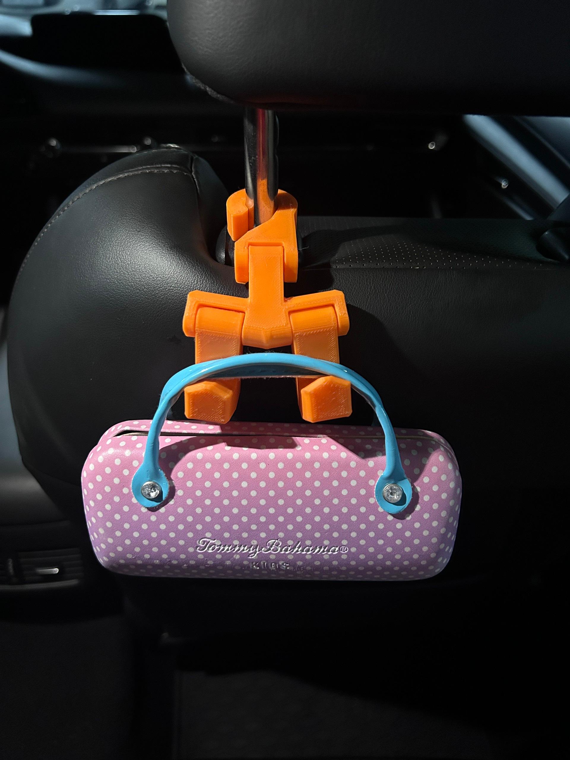 Car seat 2 hook 3d model