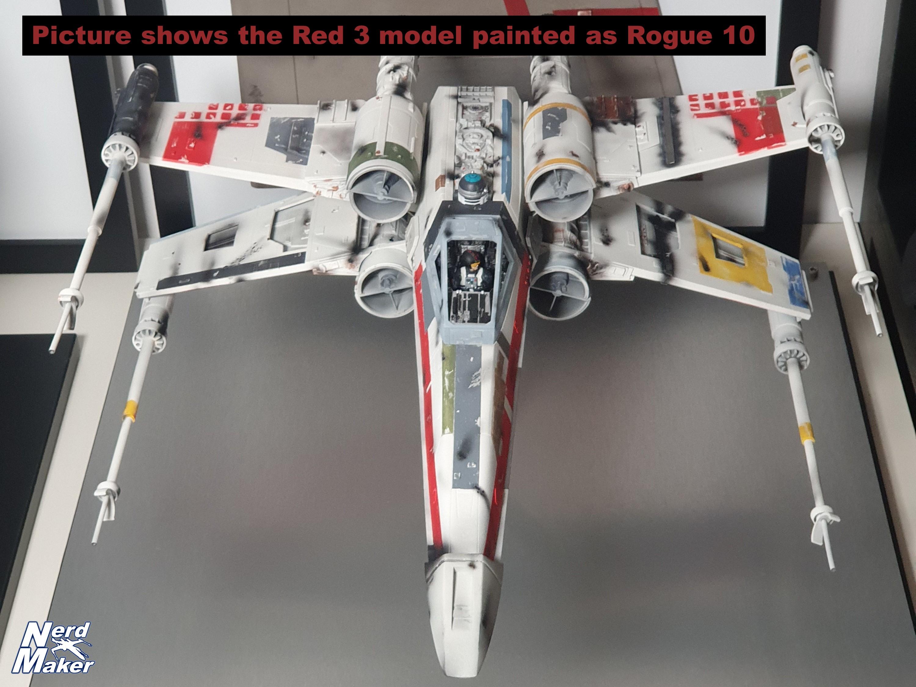 Model-X MK II 1/24 Studio Scale Red 5 3d model