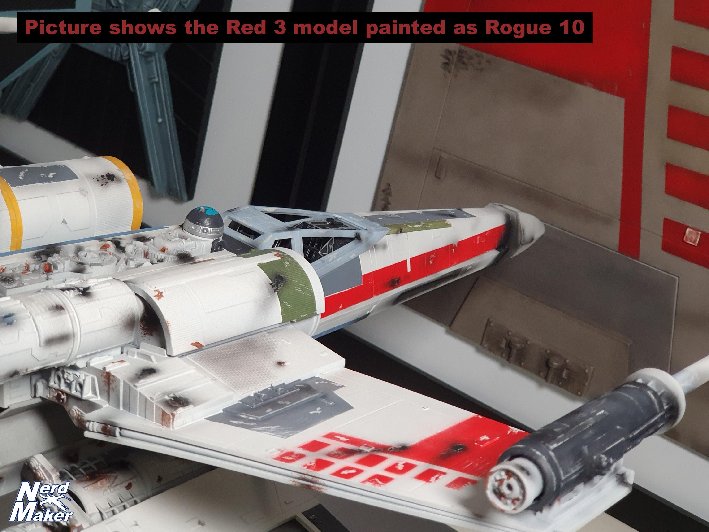 Model-X MK II 1/24 Studio Scale Red 5 3d model