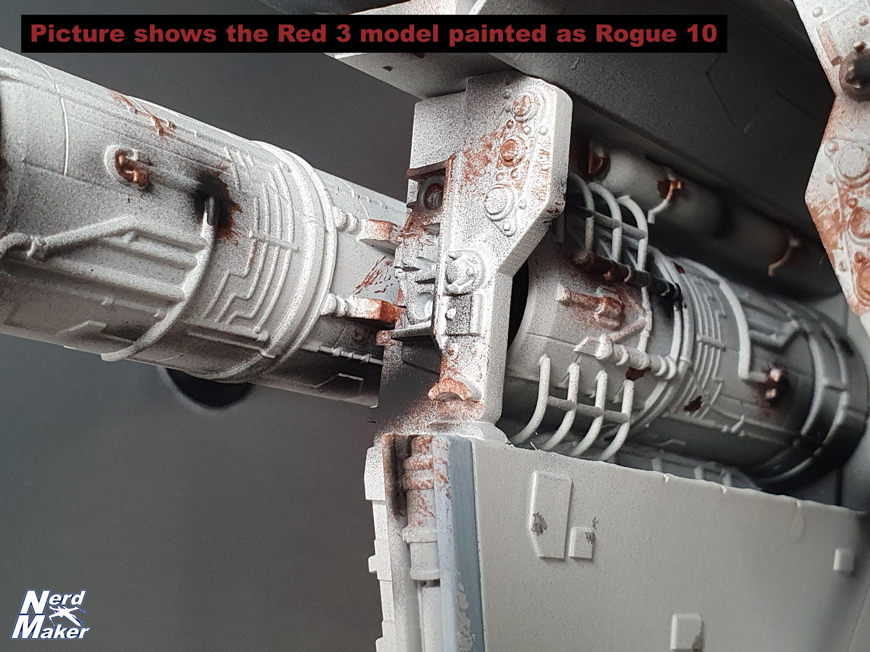 Model-X MK II 1/24 Studio Scale Red 5 3d model