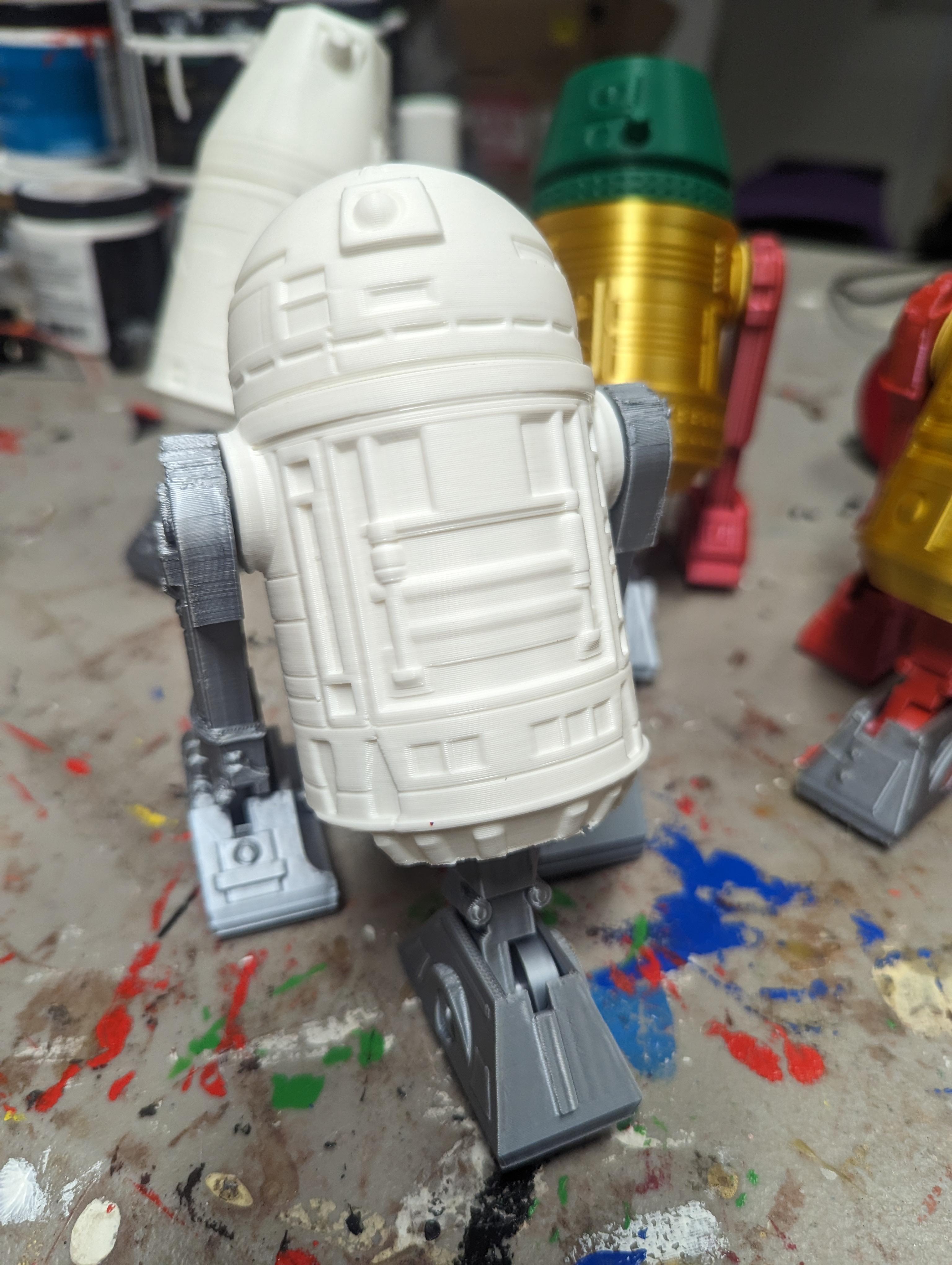 Articulating Droid 3d model