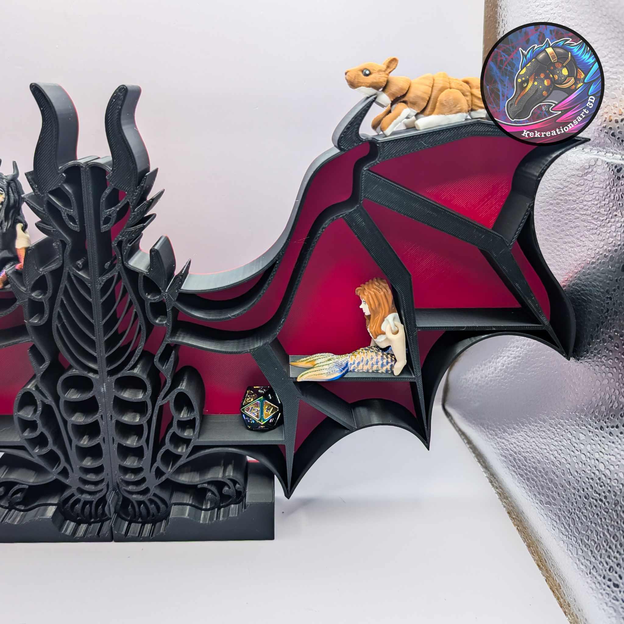 Dragon Mini Shelf 3d model