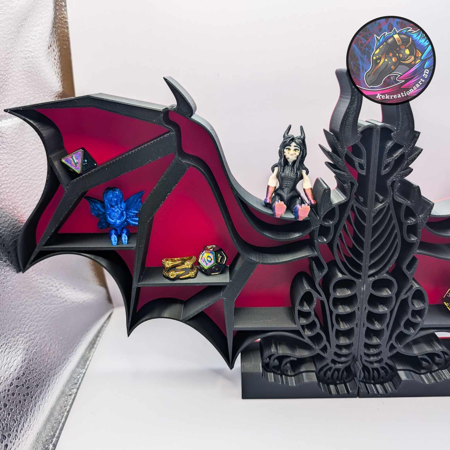 Dragon Mini Shelf 3d model