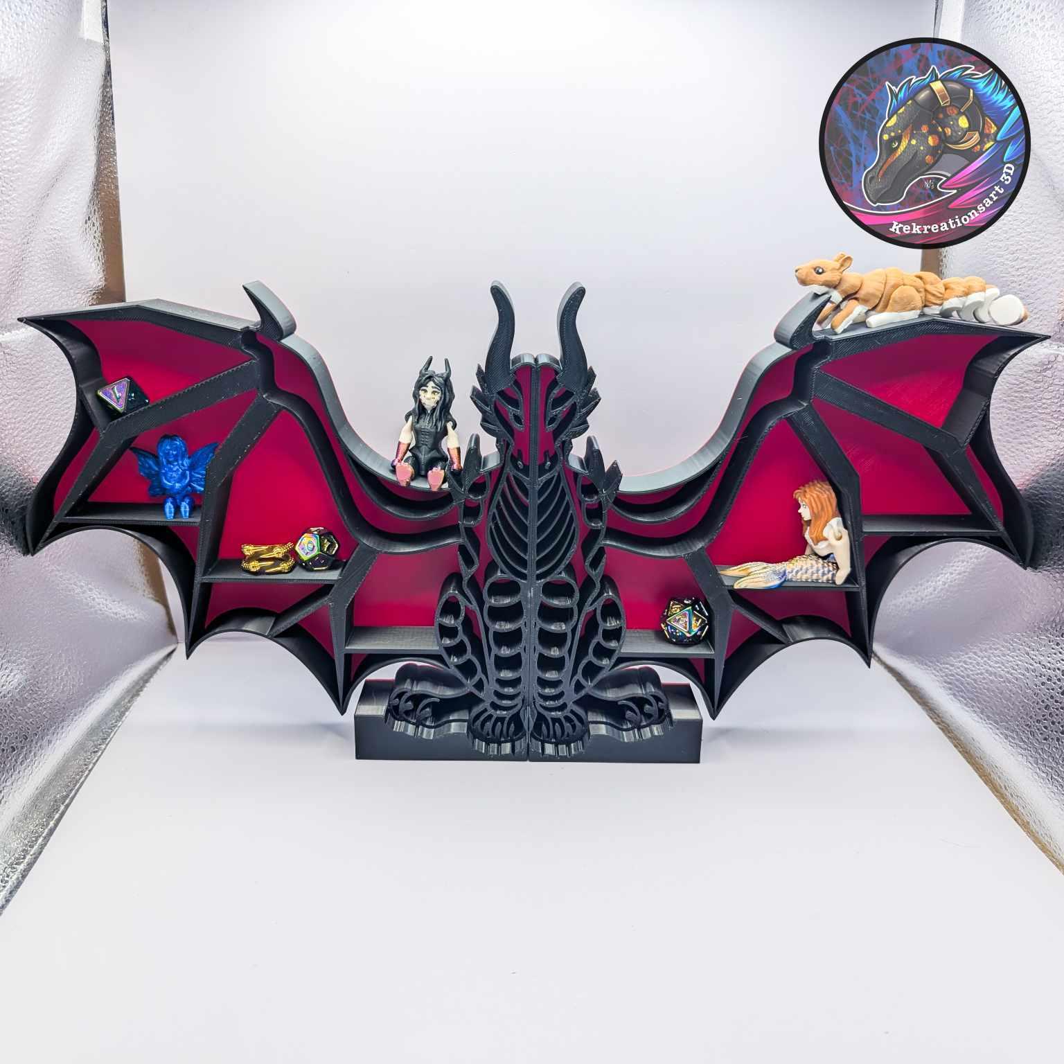 Dragon Mini Shelf 3d model