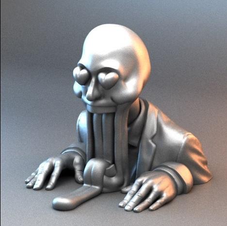 The mask  3d model