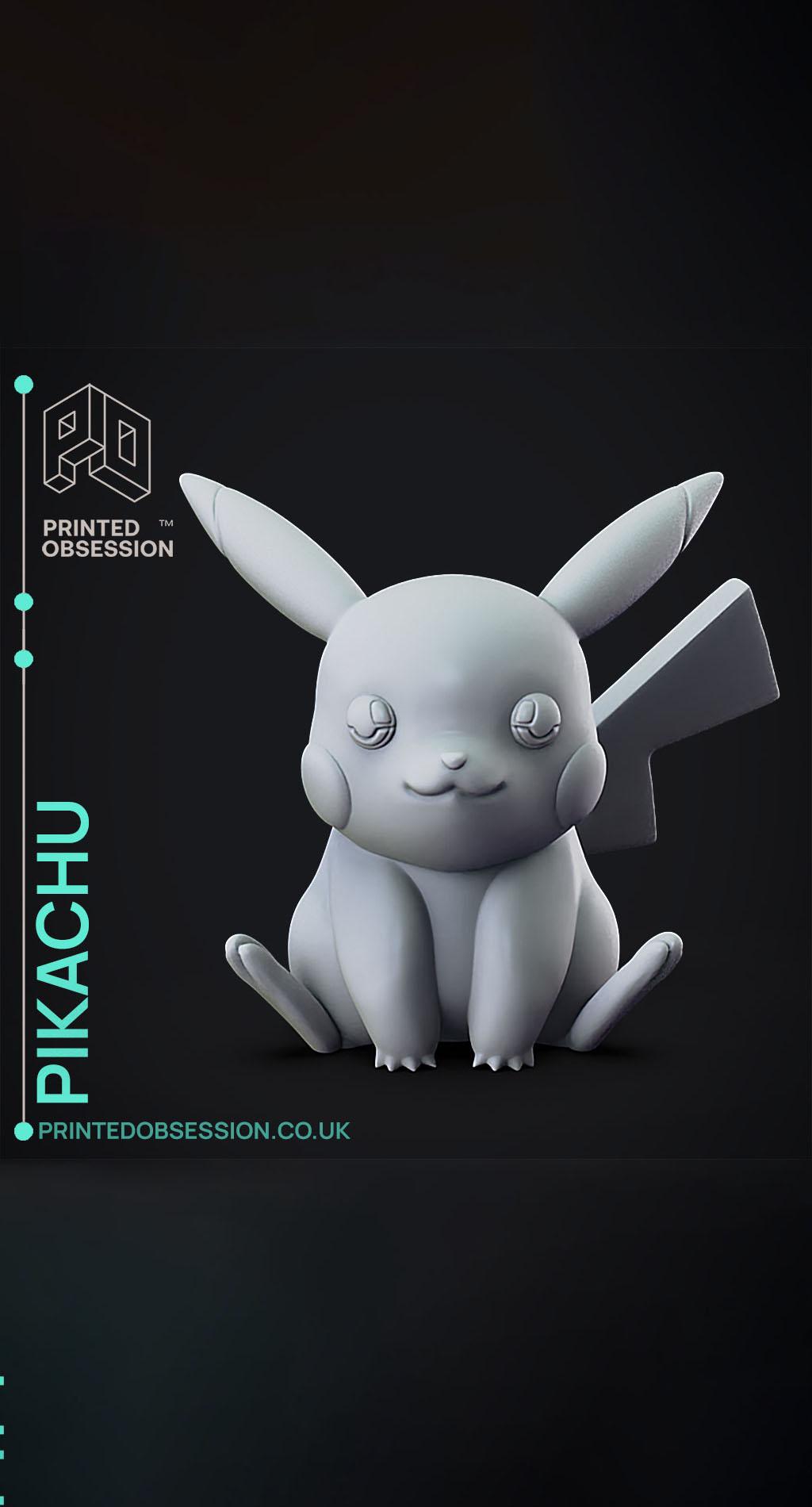 Pikachu - Pokemon - Fan Art 3d model