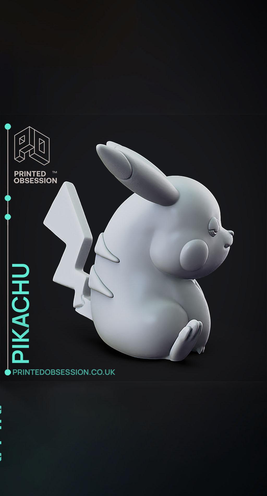 Pikachu - Pokemon - Fan Art 3d model