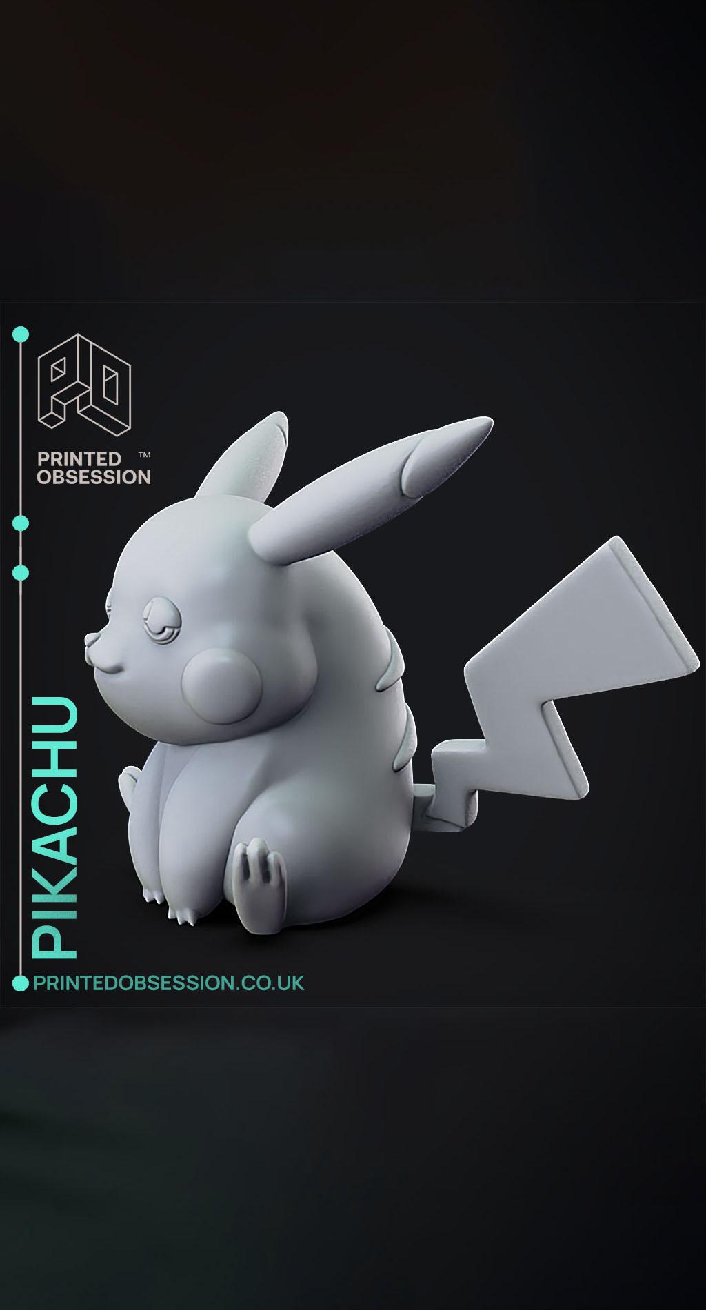 Pikachu - Pokemon - Fan Art 3d model