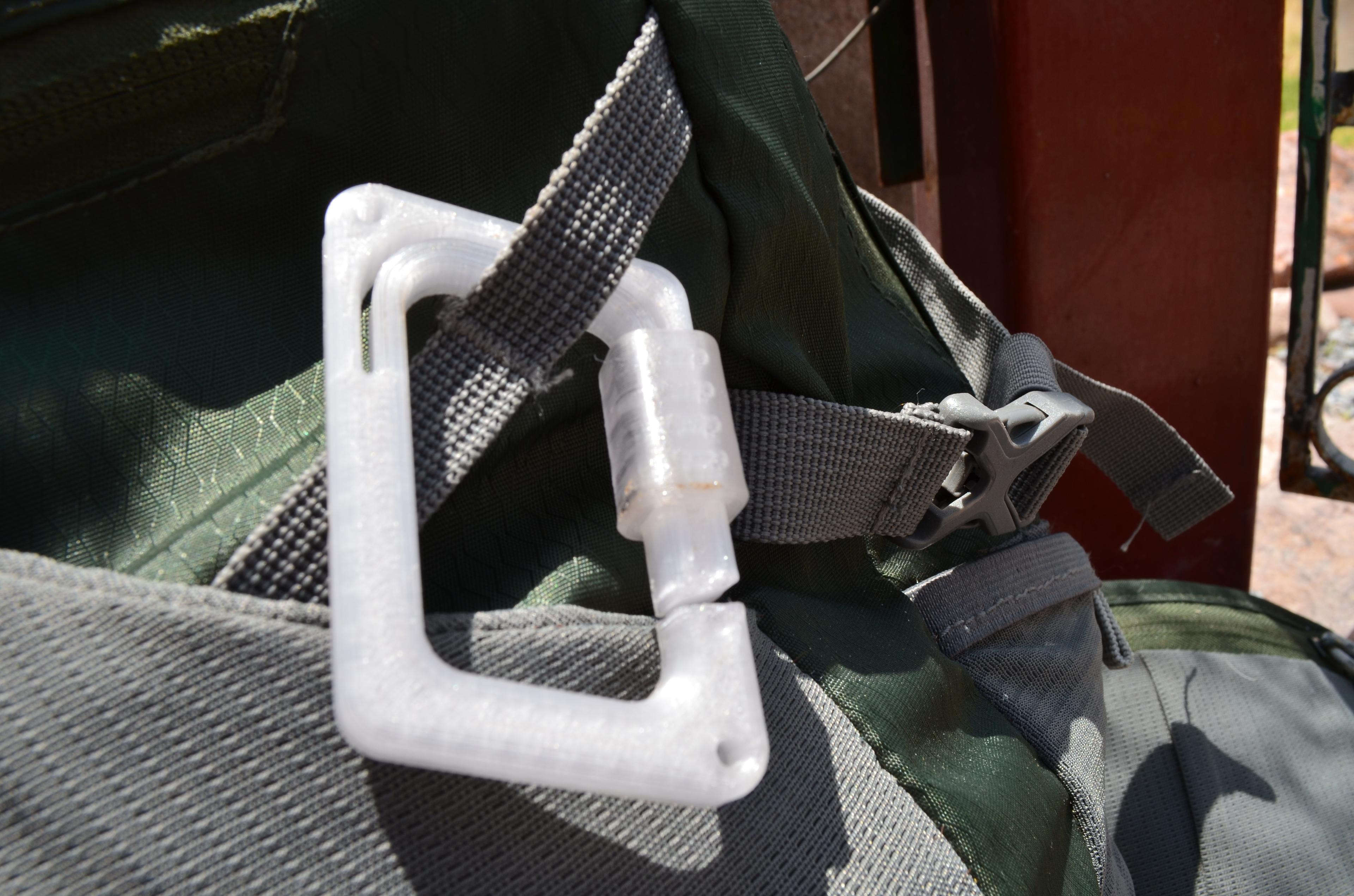 3D Printed Carabiner 3d model