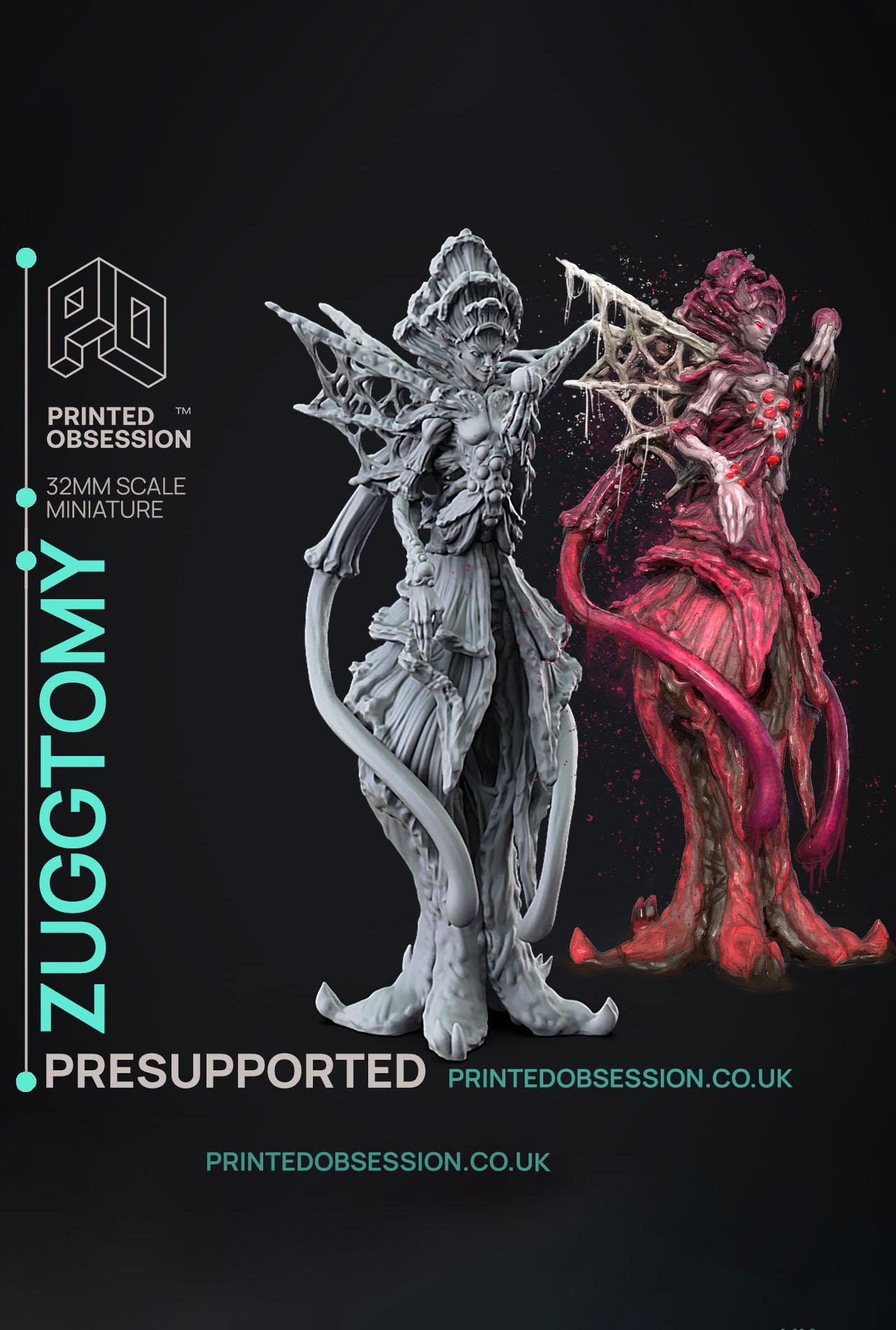 Zuggtmoy - The Spore Queen - PRESUPPROTED - 32mm scale  3d model