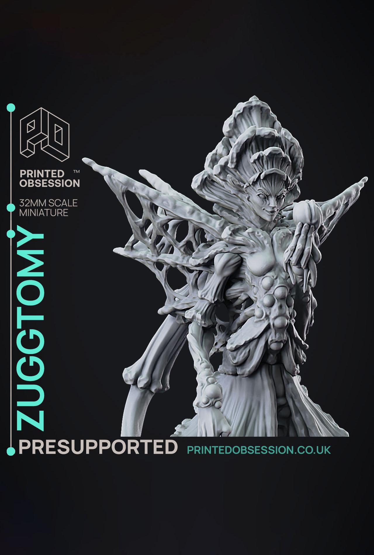 Zuggtmoy - The Spore Queen - PRESUPPROTED - 32mm scale  3d model