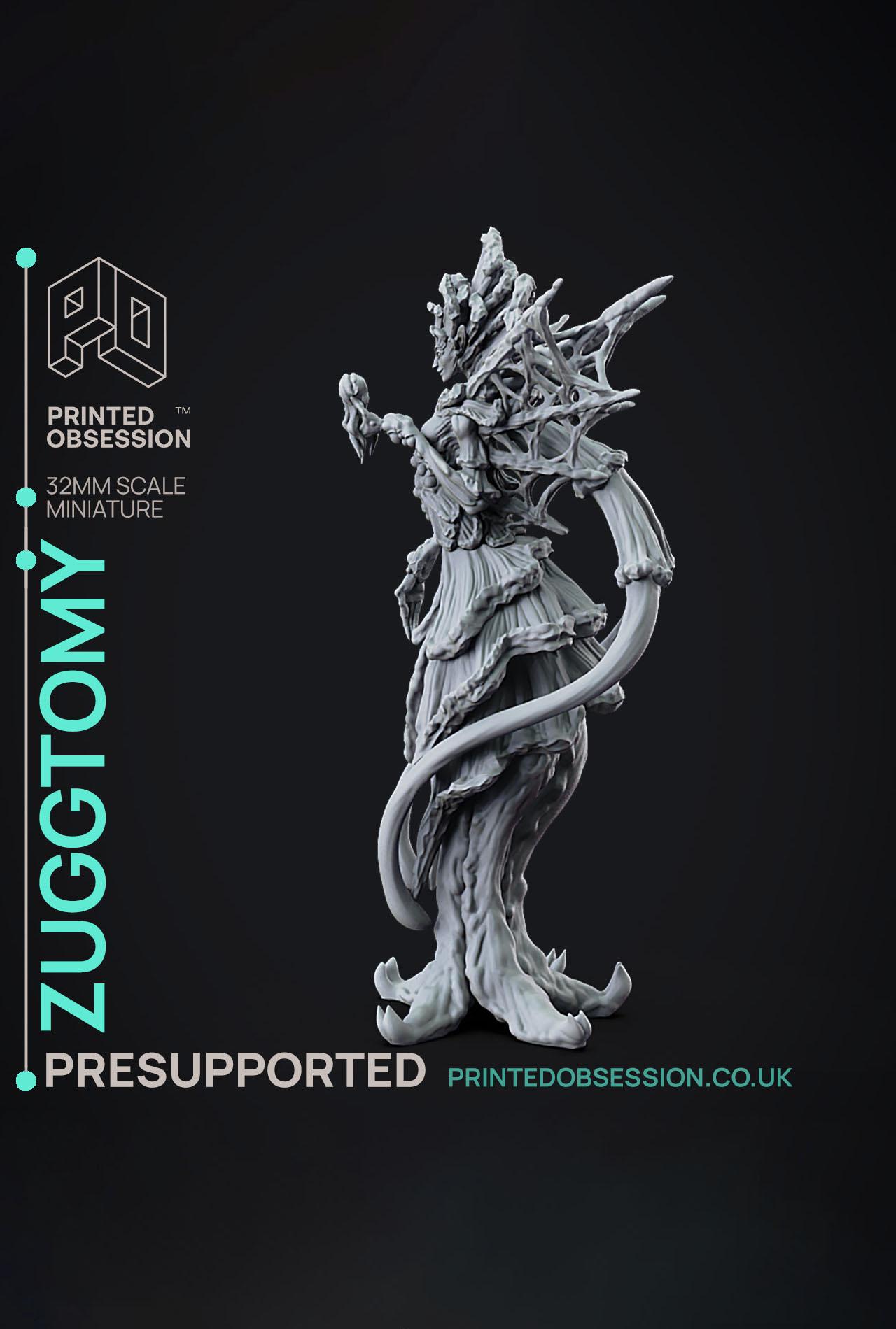 Zuggtmoy - The Spore Queen - PRESUPPROTED - 32mm scale  3d model