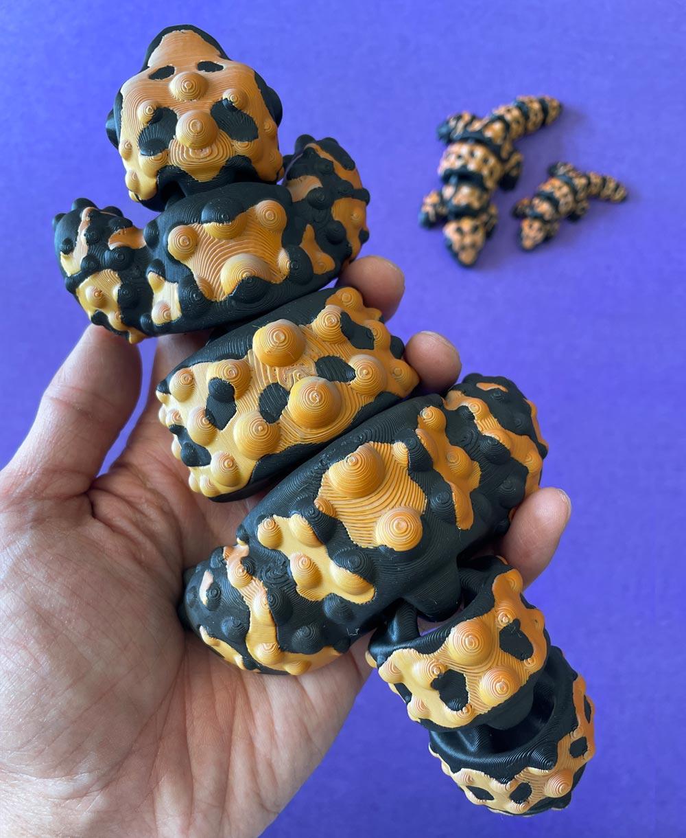 tiny gila monster 3d model