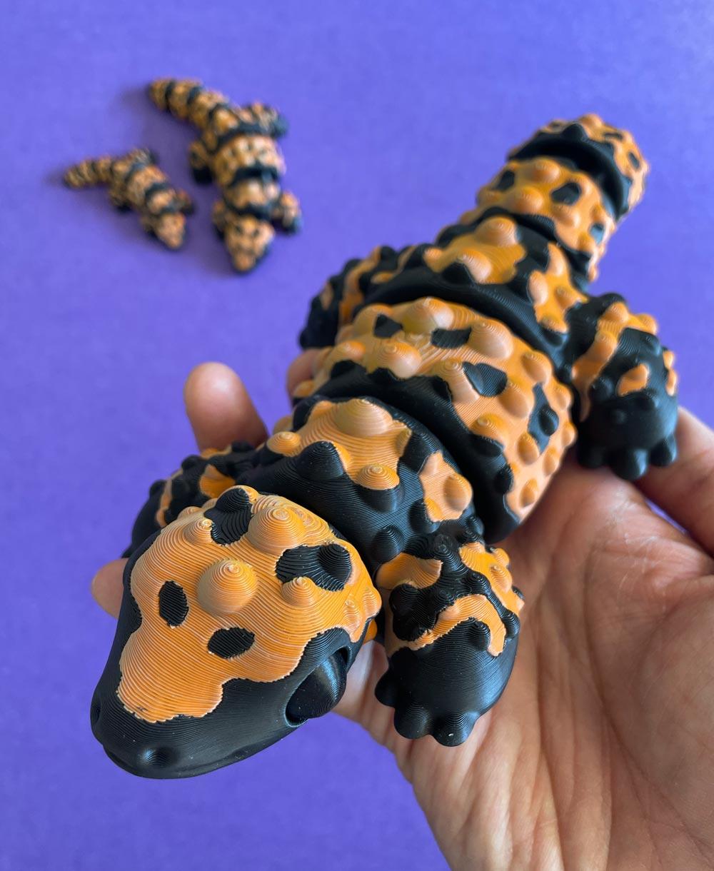 tiny gila monster 3d model