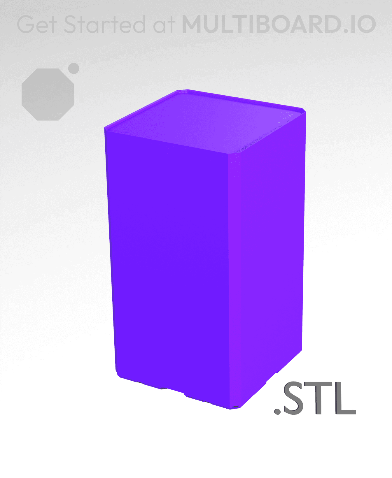 2x2x3·5 - Multibin Insert - STL Remixing File 3d model