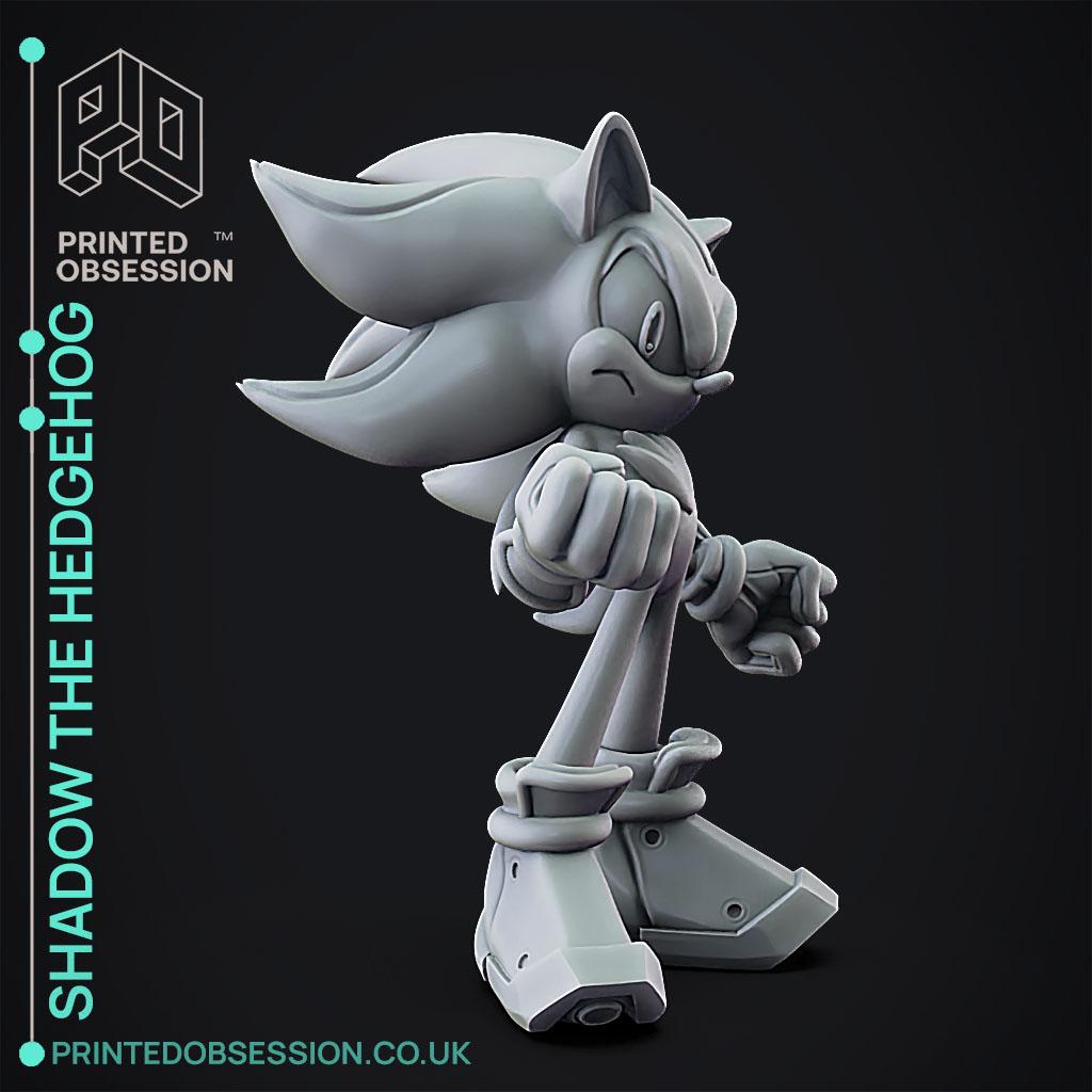 Shadow The Hedgehog - Sonic Adventure 2 - Fan Art 3d model