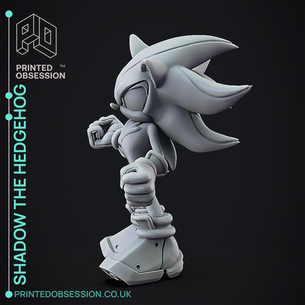 Shadow The Hedgehog - Sonic Adventure 2 - Fan Art 3d model