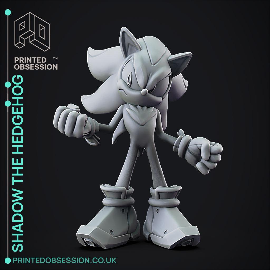 Shadow The Hedgehog - Sonic Adventure 2 - Fan Art 3d model