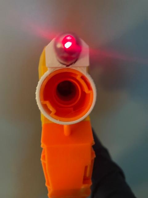 nerf muzzle laser  3d model