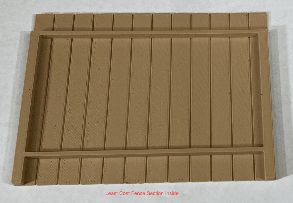 Wood Fences & Gates 3d model