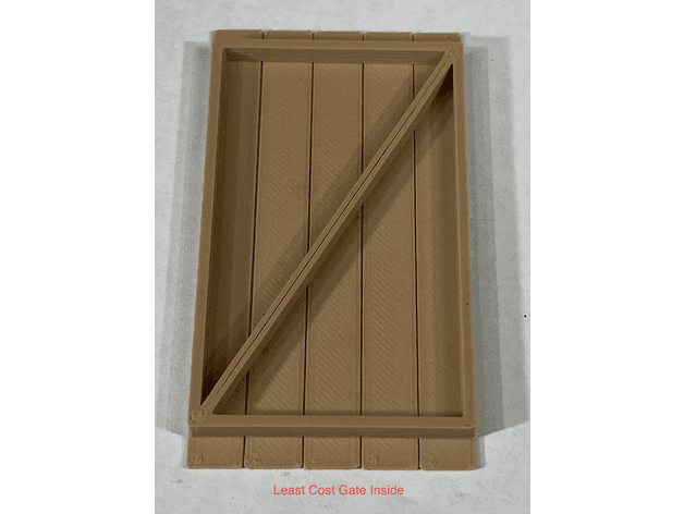 Wood Fences & Gates 3d model