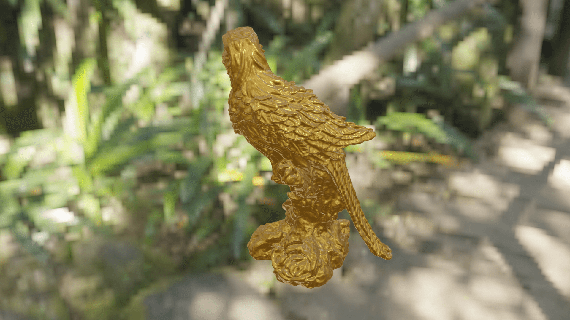 parrot 3d model