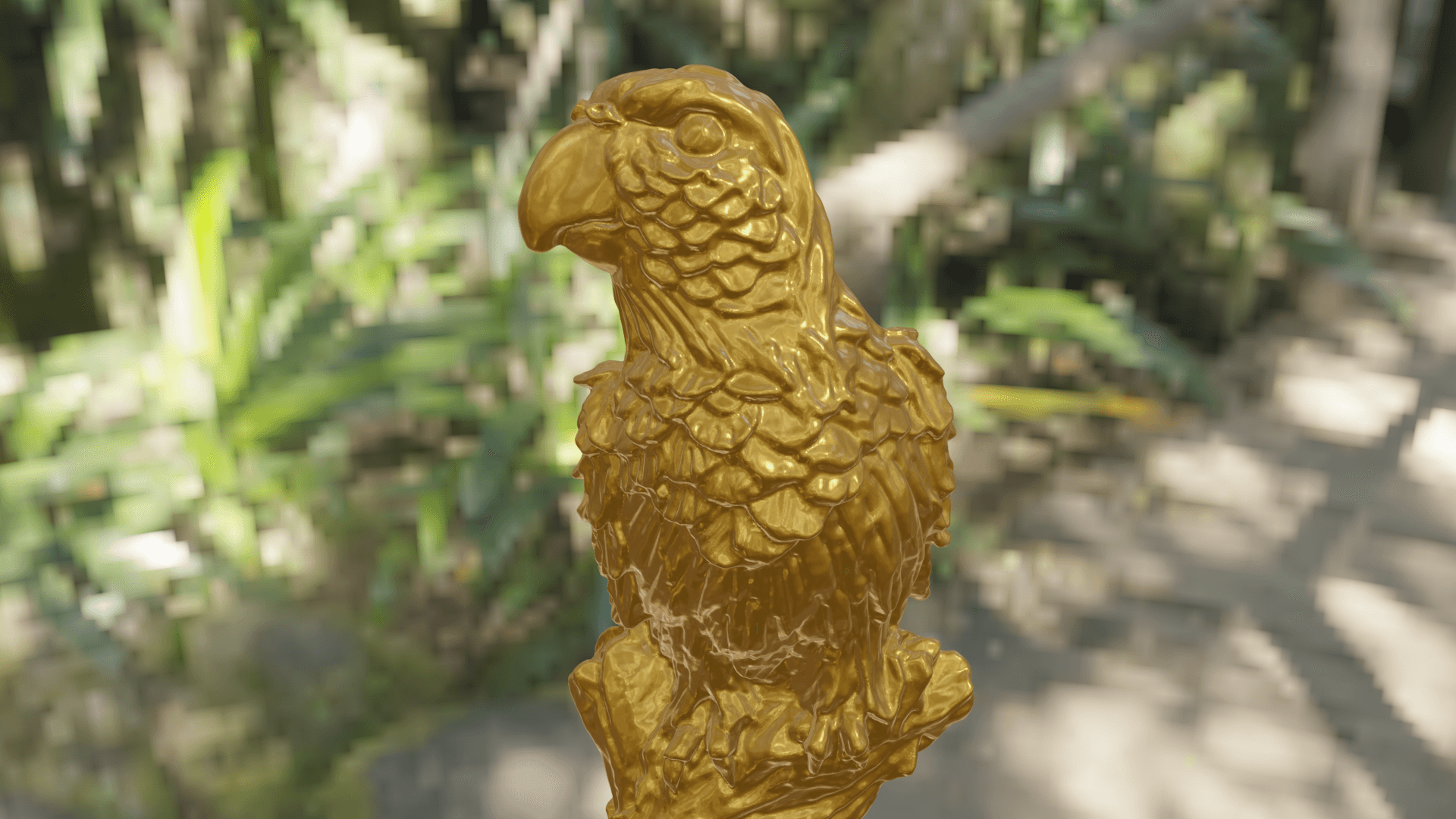 parrot 3d model