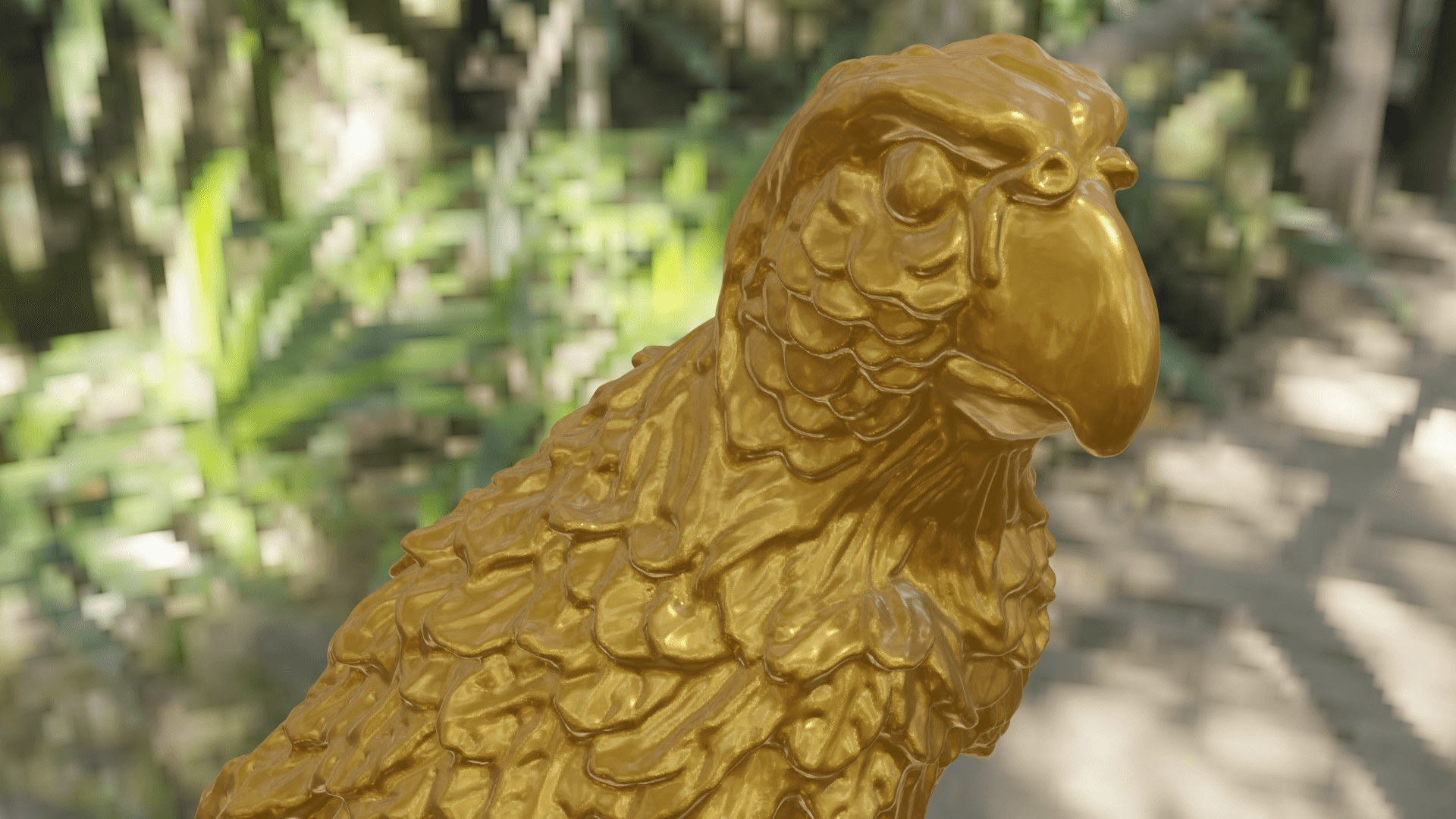 parrot 3d model