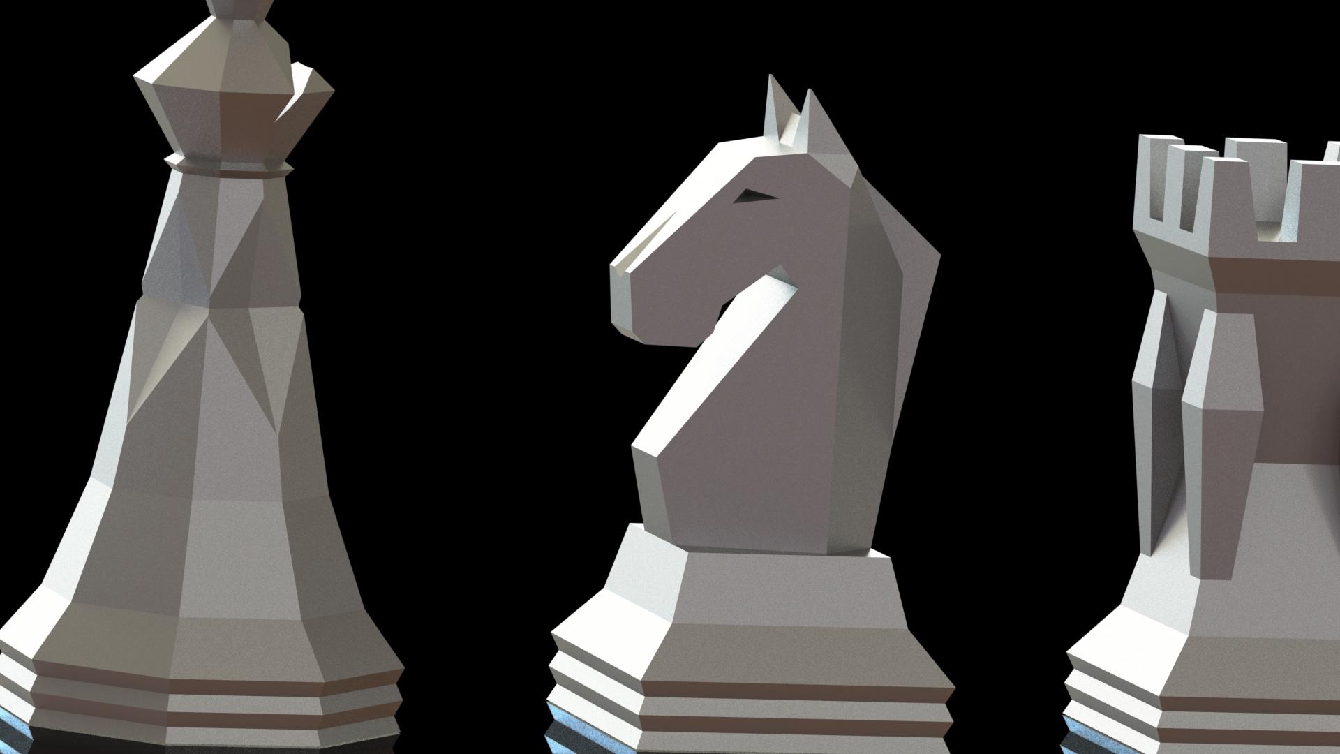 Chess Set 02 v01.STL 3d model