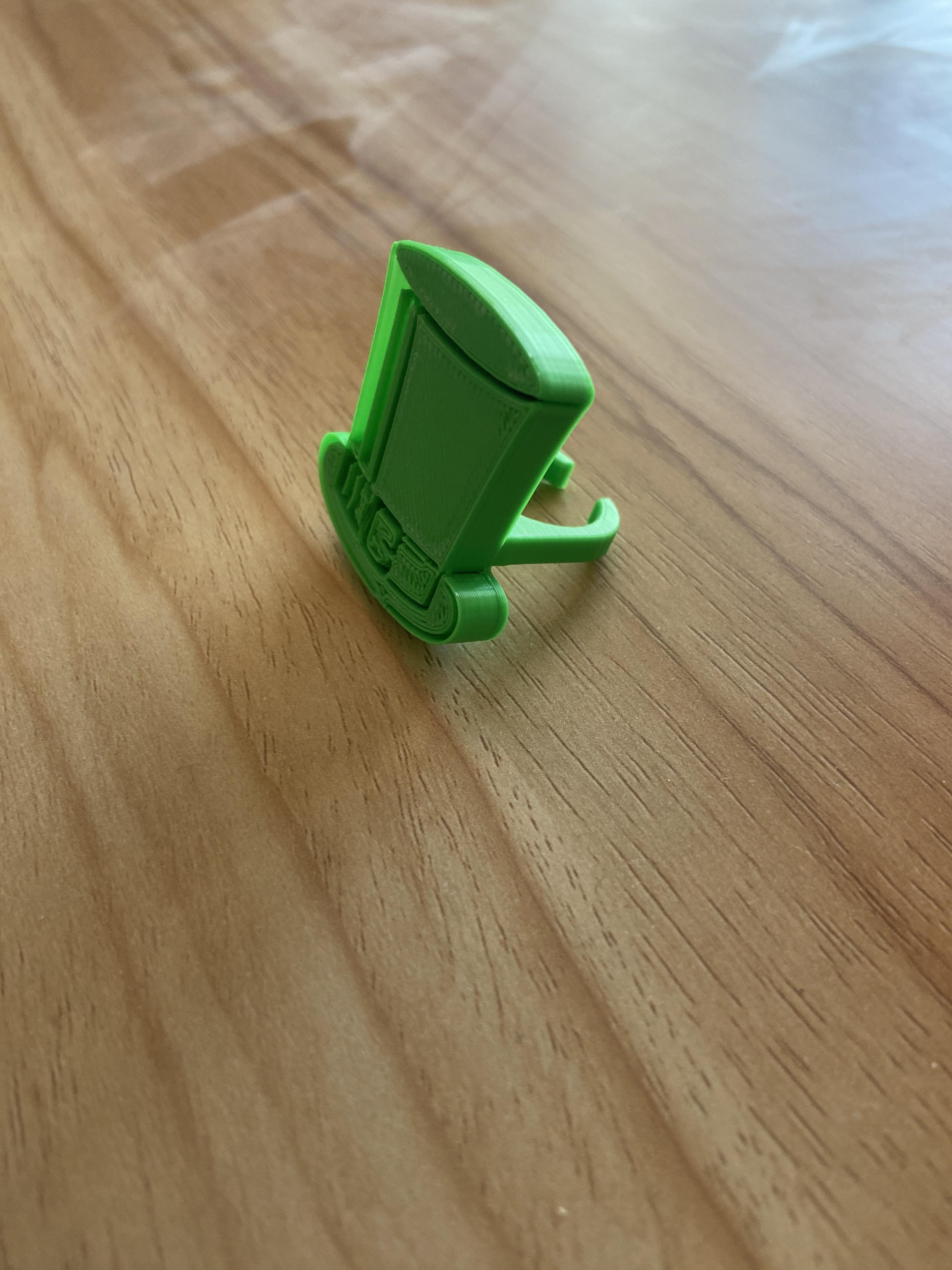 St Patrick's Day Ring 3d model