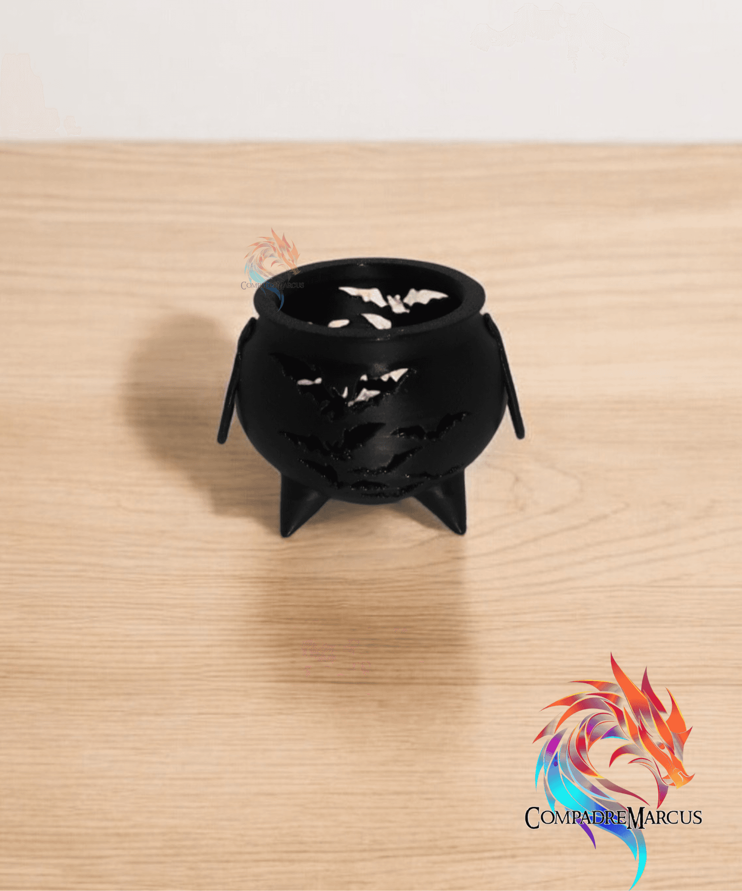 Mini Cauldron Tealight Holder 2 / 3mf included 3d model