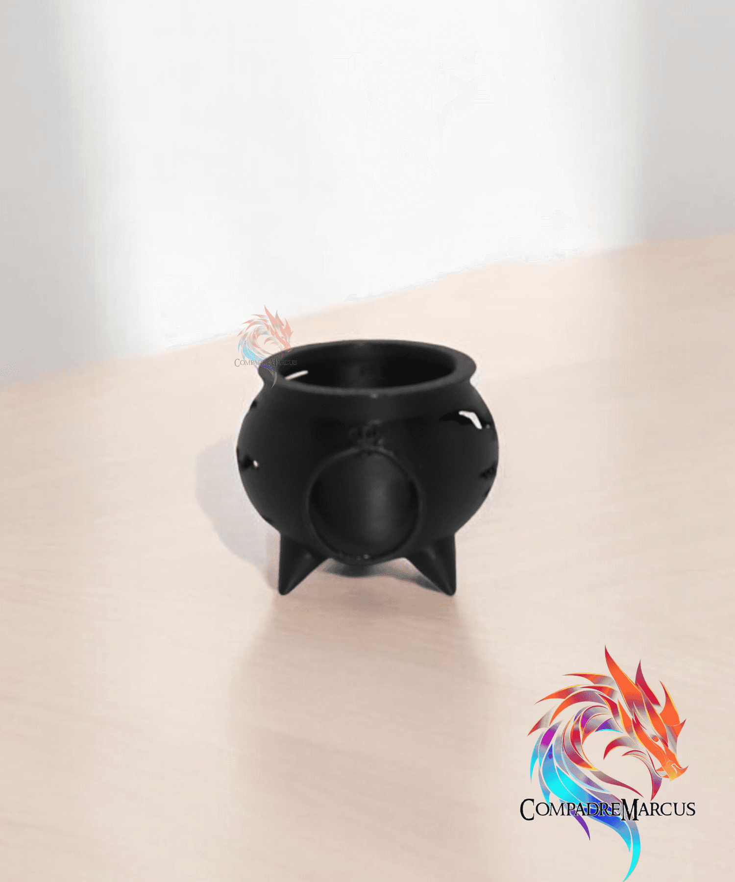 Mini Cauldron Tealight Holder 2 / 3mf included 3d model