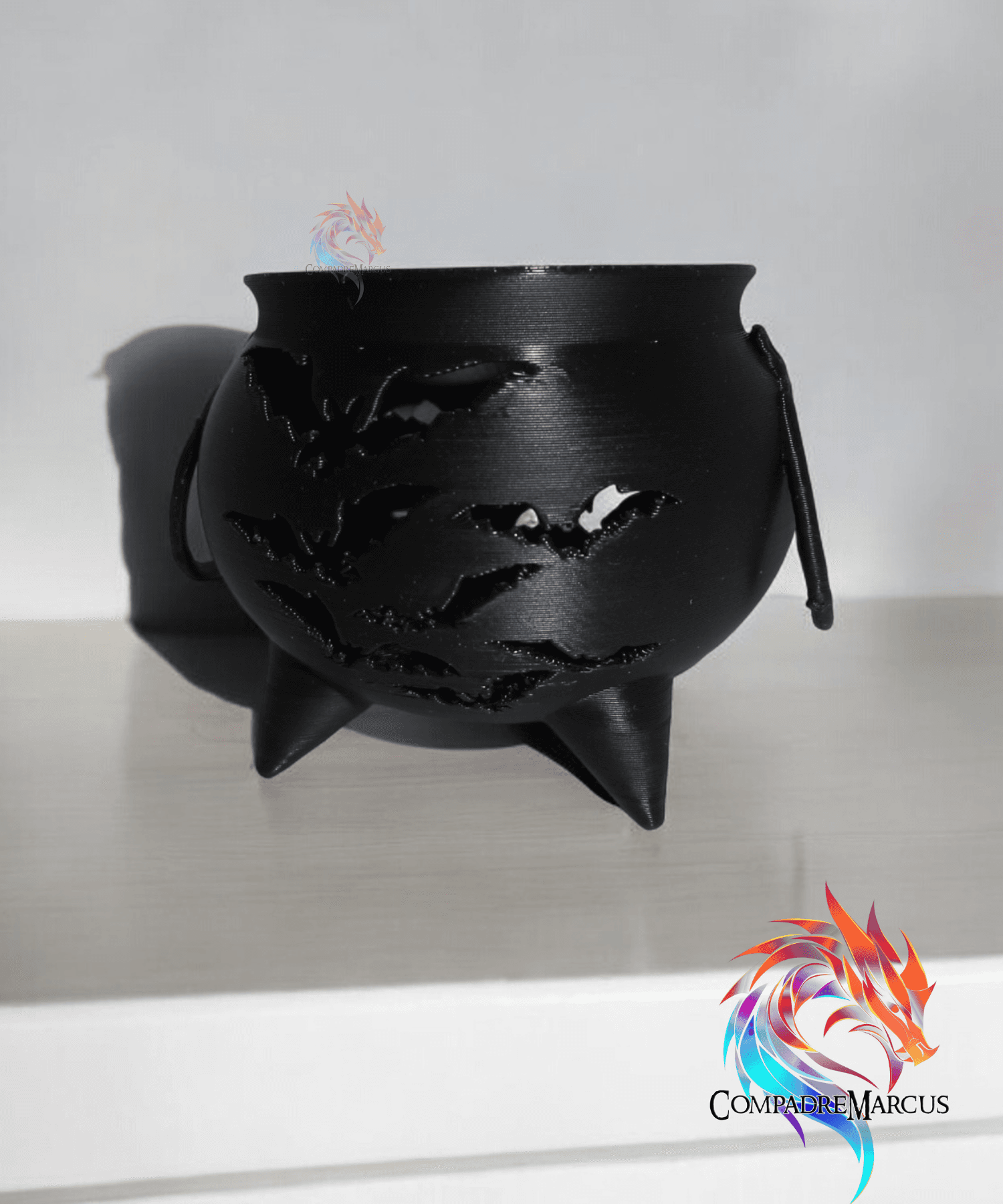 Mini Cauldron Tealight Holder 2 / 3mf included 3d model